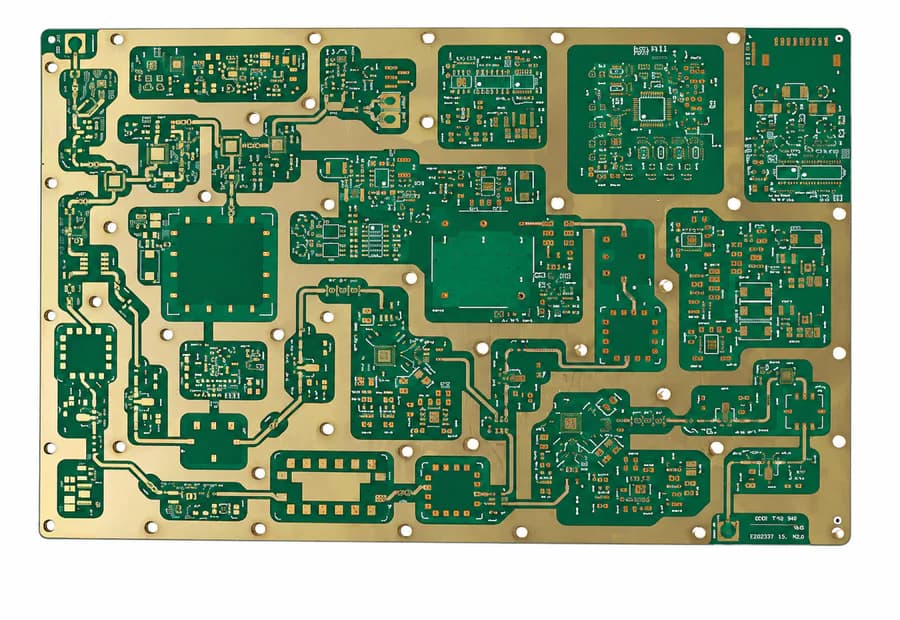 High frequency PCB made with RF material