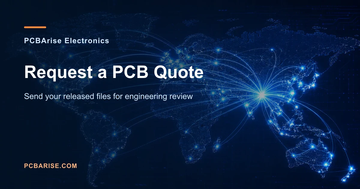 PCB & PCBA Quote Request | Upload Gerber & BOM