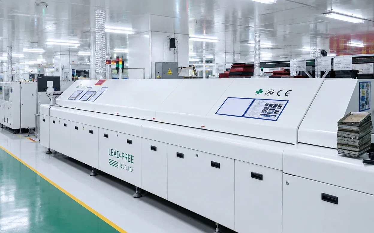 PCB production line for a controlled transition from prototype to volume manufacturing