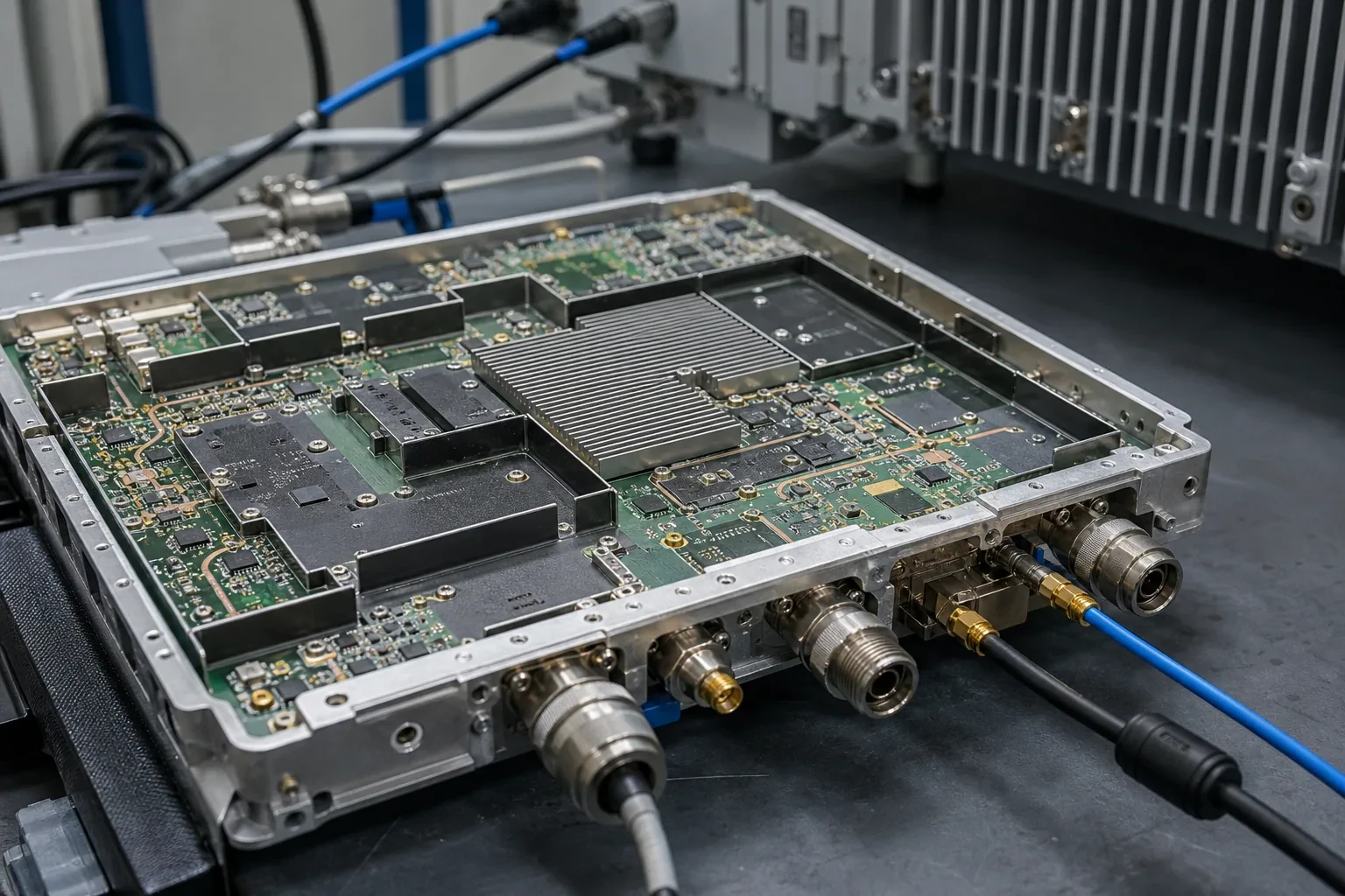 Representative high-speed RF and telecom PCB engineering scenario